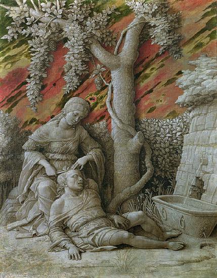 Andrea Mantegna Dalia und Samson oil painting image